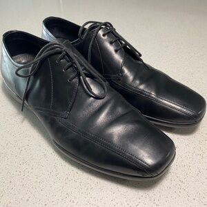Prada Square Toe Lace Up Derby Men US 8